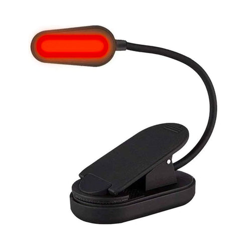 Red Light Reading Lamp