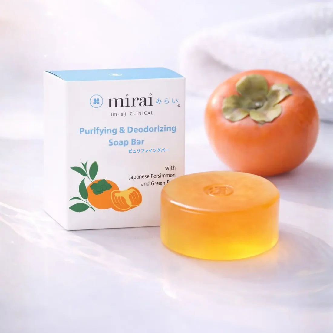 Deodorizing Soap with Persimmon